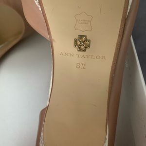Ann Taylor heels. Size 8M. New Cate Dorsay Heels.